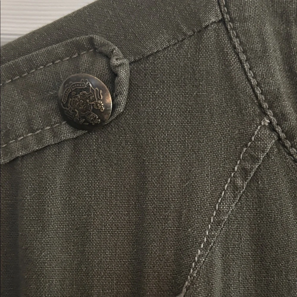 Free People Dark Green Utility Jacket - Picture 3 of 8